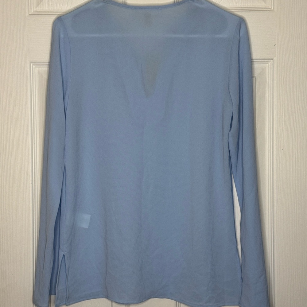 Elegant Blue Women's Top